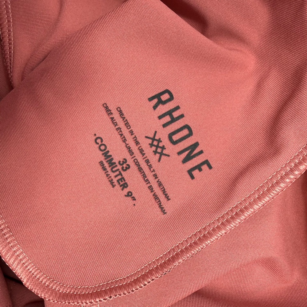 RHONE Men's Hybrid Shorts in Dusty Rose - Picture 5 of 6
